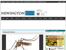 Tablet Screenshot of newingtontowncrier.com